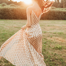 チェックキャミソールドレス